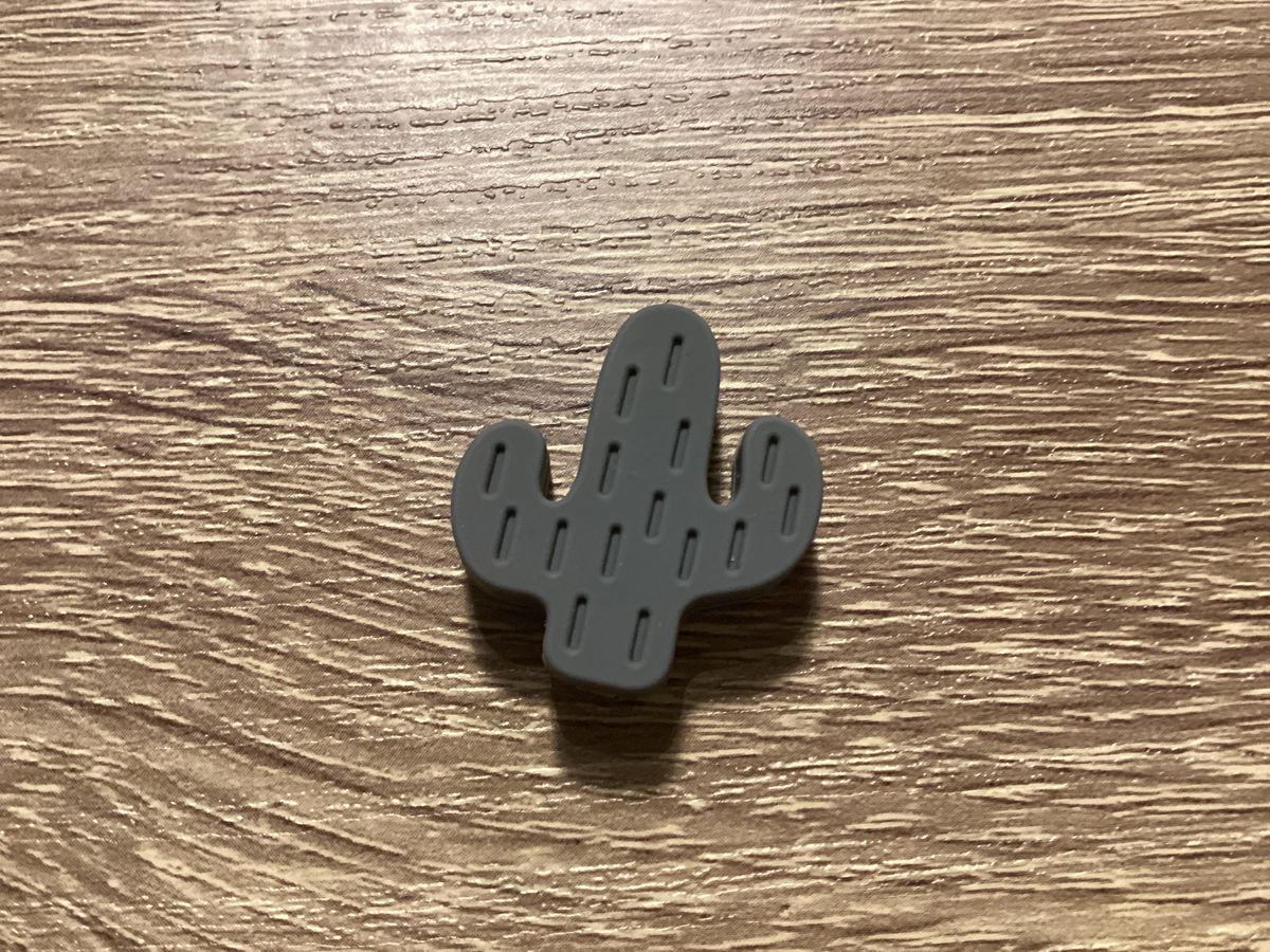 Maskestopper kaktus grå