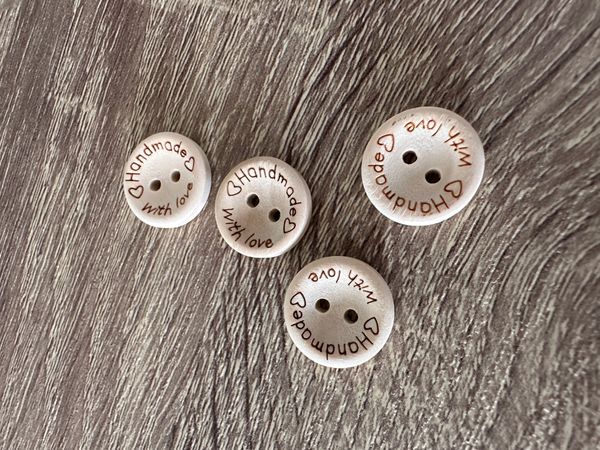 Hovedbilde Knapp Handmade 15 mm