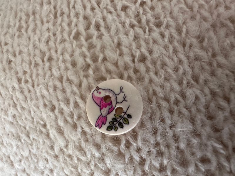 Knapp tre Rosa fugl
