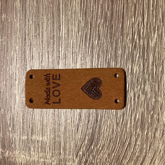 Hovedbilde Lapp Made with love Brun