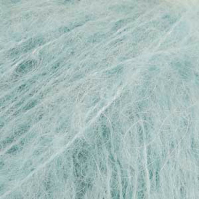 Drops Brushed alpaca silk 15 Lys sjøgrønn