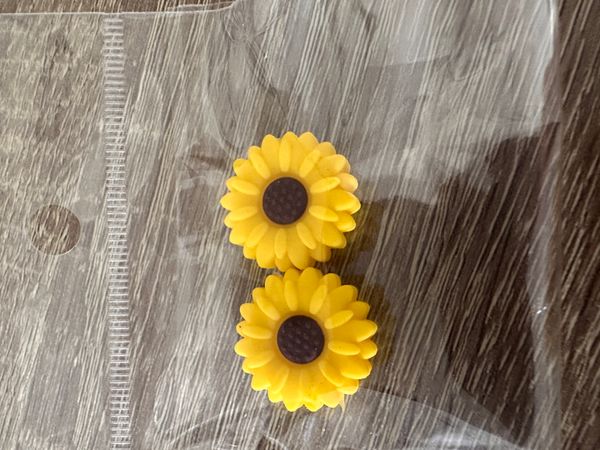 Hovedbilde Maskestoppere 2 pk Blomster Gule 