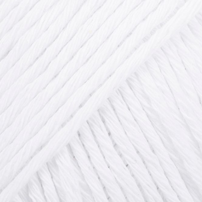 Hovedbilde Drops Cotton light 02 Hvit