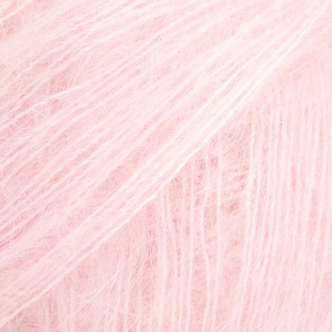 Hovedbilde DROPS Kid-silk 72 Pastellrosa